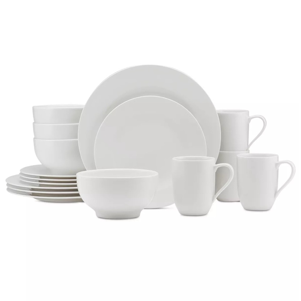 VILLEROY & BOCH Dinnerware For Me Collection Porcelain 16 Dinnerware Set, for 4.